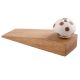 2 Pieces Brown Dotted Ceramic Floral Door Stopper
