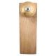 2 Pieces Golden Ceramic Wooden Door Stopper
