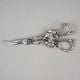 Handcrafted Silver Grape Shears with Stainless Steel Blade