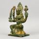 Handcrafted Brass Devi Murti Antique Finish Pooja Idol