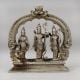 Handcrafted Brass Ram Darbar Murti Pooja Idol