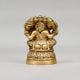 Handcrafted Brass Panchmukhi Ganesha Murti Ganpati Idol