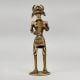 Handcrafted Brass Tribal Musician Murti Folk Art Showpiece