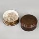 Handcrafted Brass Dabbi Storage Box Vintage Container