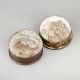 Handcrafted Brass Dabbi Storage Box Vintage Container