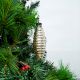 Silver Vintage Mercury Glass Christmas Ornament