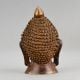 Handcrafted Brass Buddha Head Sculpture Decorative Idol