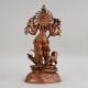 Handcrafted Copper Durga Mahishasura Mardini Idol Statue