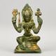 Handcrafted Brass Mariamman Murti Antique Finish Pooja Idol