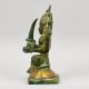Handcrafted Brass Mariamman Murti Antique Finish Pooja Idol