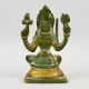 Handcrafted Brass Mariamman Murti Antique Finish Pooja Idol