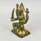 Handcrafted Brass Mariamman Murti Antique Finish Pooja Idol