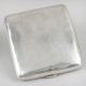 Vintage Hallmarked Sterling Silver Monogram Cigarette Case