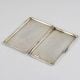 Vintage Hallmarked Sterling Silver Cigarette Case with Crest Detail