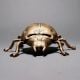 Handmade Vintage Brass Ladybug Ashtray for Decoration