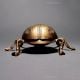 Handmade Vintage Brass Ladybug Ashtray for Decoration