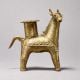 Handmade Brass Horse Candle Holder in Fine Tribal Art