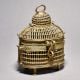 Handcrafted Brass Jewelry Box in Vintage Finish with Jali Work