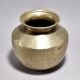 Antique White Metal Holy Water Pot for Vintage Collection