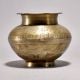 Handmade Holy Water Pot Made of Finest Brass for Havan