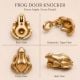 Handmade Rustic Brass Frog Door Knocker
