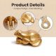 Handmade Rustic Brass Frog Door Knocker