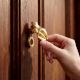 Handmade Rustic Brass Frog Door Knocker