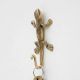 Golden Brass Lizard Wall Hook