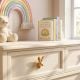 6 Pieces Golden Rabbit Metal Cabinet Knobs