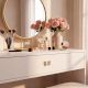 6 Pieces Mother of Pearl and Brass Butterfly Kitchen Cabinet Knob