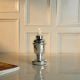 Modern Glass Silver Candle Holder for Home Decor
