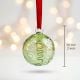 12 Pieces Multicolor Handcrafted Glass Christmas Ball Ornaments