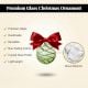 Multicolor Handmade Glass Christmas Ball Hanging Ornaments