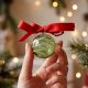 Multicolor Handmade Glass Christmas Ball Hanging Ornaments