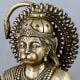 Brass Hanuman Ji Statue in Kneeling Blessing Pose