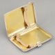 WH&Co Ltd Sterling Silver Enamel Motor Car Cigarette Case