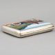 WH&Co Ltd Sterling Silver Enamel Motor Car Cigarette Case