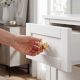 6 Pieces Brass Modern Gold Bow Kitchen Drawer Knobs
