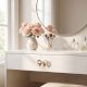 6 Pieces Brass Modern Gold Bow Kitchen Drawer Knobs