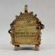 Handcrafted Brass Tribal Storage Chest Vintage Decorative Box