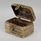 Handcrafted Brass Vintage Jewelry Box Decorative Storage Chest