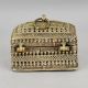Handcrafted Brass Vintage Jewelry Box Decorative Storage Chest