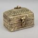 Handcrafted Brass Vintage Jewelry Box Decorative Storage Chest