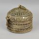 Handcrafted Brass Ornate Jewelry Box Vintage Decorative Storage