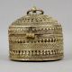 Handcrafted Brass Ornate Jewelry Box Vintage Decorative Storage