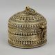 Handcrafted Brass Ornate Jewelry Box Vintage Decorative Storage