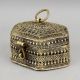 Handcrafted Brass Decorative Jewelry Box Ornate Storage Case