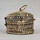Handcrafted Brass Decorative Jewelry Box Ornate Storage Case