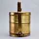 North Indian Handcrafted Brass Tiffin Box for Collection