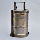 Vintage Brass Tiffin Box from North India for Decor